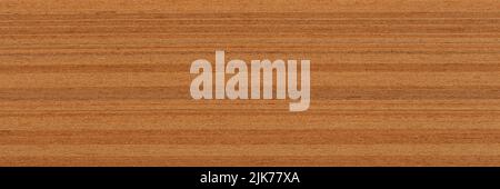 Beautiful brown teak veneer background for your interior. Stock Photo
