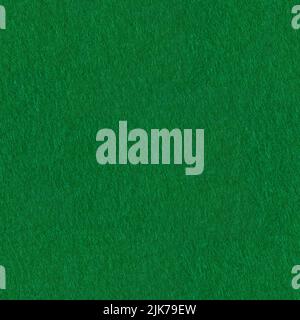 Green felt texture. Seamless background, tile ready. Stock Photo