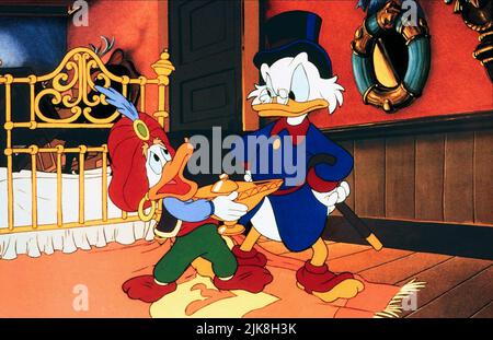 Genie & Scrooge Mcduck Film: Ducktales The Movie: Treasure Of The Lost
