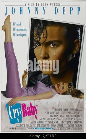 Cry baby movie poster hi-res stock photography and images - Alamy