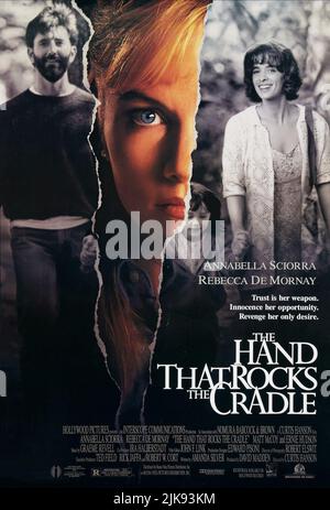MATT MCCOY, REBECCA DE MORNAY, ANNABELLA SCIORRA POSTER, THE HAND THAT