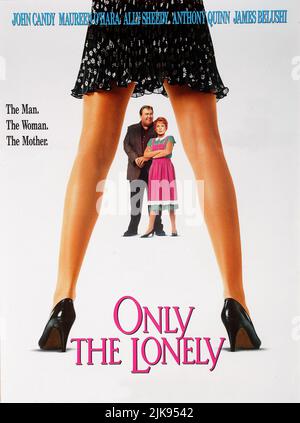 ONLY THE LONELY 1991 20th Century Fox film with Maureen O'Hara and