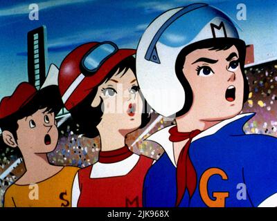 speed racer cartoon characters