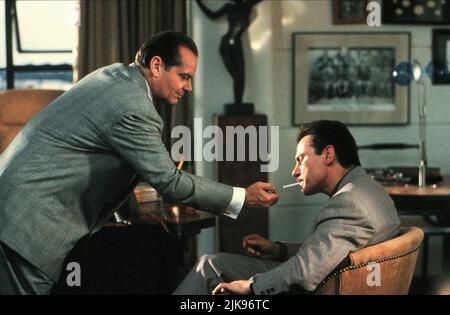 Jack Nicholson & Harvey Keitel Film: The Two Jakes (USA 1990) Characters: J.J. 'Jake' Gittes, Julius 'Jake' Berman  Director: Jack Nicholson 10 August 1990   **WARNING** This Photograph is for editorial use only and is the copyright of PARAMOUNT PICTURES and/or the Photographer assigned by the Film or Production Company and can only be reproduced by publications in conjunction with the promotion of the above Film. A Mandatory Credit To PARAMOUNT PICTURES is required. The Photographer should also be credited when known. No commercial use can be granted without written authority from the Film Co Stock Photo