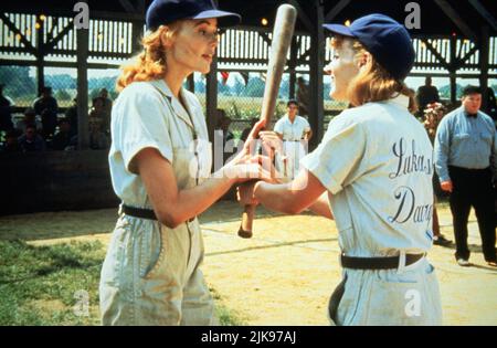 Sold at Auction: A League of Their Own (1992) Lori Petty's Rockford Peaches  Costume W/COA (Museum Exhibited)