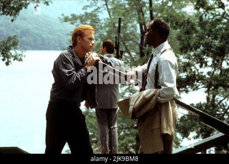 David Caruso and Samuel L. Jackson in the movie Kiss of Death, 1995 ...