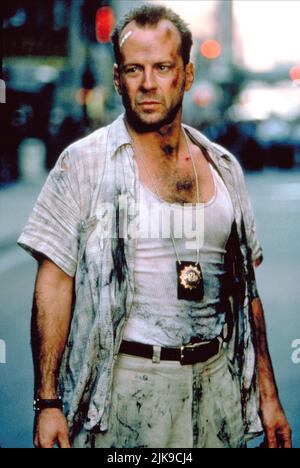Lot # 845 : DIE HARD WITH A VENGEANCE (1995) - John McClane's (Bruce  Willis) Bloodied Tank Top