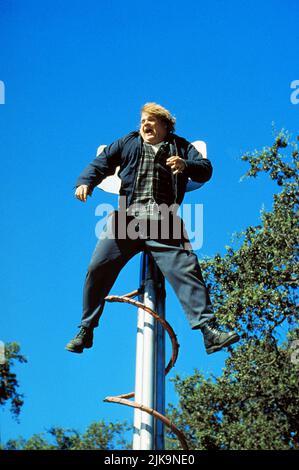 Chris Farley Film: Black Sheep (1996) Characters: Mike Donnelly  Director: Penelope Spheeris 02 February 1996   **WARNING** This Photograph is for editorial use only and is the copyright of PARAMOUNT and/or the Photographer assigned by the Film or Production Company and can only be reproduced by publications in conjunction with the promotion of the above Film. A Mandatory Credit To PARAMOUNT is required. The Photographer should also be credited when known. No commercial use can be granted without written authority from the Film Company. Stock Photo