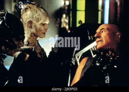 ALICE KRIGE, PATRICK STEWART, STAR TREK: FIRST CONTACT, 1996 Stock ...