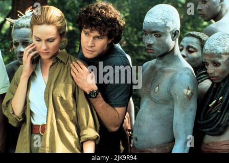 Laura Linney & Dylan Walsh Film: Congo (1995) Characters: Dr. Karen Ross & Dr. Peter Elliot  Director: Frank Marshall 09 June 1995   **WARNING** This Photograph is for editorial use only and is the copyright of PARAMOUNT and/or the Photographer assigned by the Film or Production Company and can only be reproduced by publications in conjunction with the promotion of the above Film. A Mandatory Credit To PARAMOUNT is required. The Photographer should also be credited when known. No commercial use can be granted without written authority from the Film Company. Stock Photo