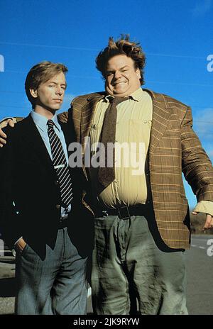 David Spade & Chris Farley Film: Tommy Boy (1995) Characters: Richard & Tommy  Director: Peter Segal 31 March 1995   **WARNING** This Photograph is for editorial use only and is the copyright of PARAMOUNT and/or the Photographer assigned by the Film or Production Company and can only be reproduced by publications in conjunction with the promotion of the above Film. A Mandatory Credit To PARAMOUNT is required. The Photographer should also be credited when known. No commercial use can be granted without written authority from the Film Company. Stock Photo