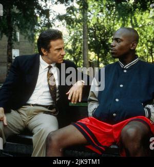 Harvey Keitel & Mekhi Phifer Film: Clockers (1998) Characters: Det. Rocco Klein & Ronald 'Strike' Dunham  13 September 1995   **WARNING** This Photograph is for editorial use only and is the copyright of UNIVERSAL and/or the Photographer assigned by the Film or Production Company and can only be reproduced by publications in conjunction with the promotion of the above Film. A Mandatory Credit To UNIVERSAL is required. The Photographer should also be credited when known. No commercial use can be granted without written authority from the Film Company. Stock Photo