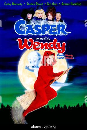 Casper & Hilary Duff Film: Casper Meets Wendy (1998) Characters: Wendy  Director: Sean Mcnamara 08 September 1998   **WARNING** This Photograph is for editorial use only and is the copyright of 20 CENTURY FOX and/or the Photographer assigned by the Film or Production Company and can only be reproduced by publications in conjunction with the promotion of the above Film. A Mandatory Credit To 20 CENTURY FOX is required. The Photographer should also be credited when known. No commercial use can be granted without written authority from the Film Company. Stock Photo