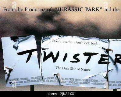 MOVIE POSTER, TWISTER, 1996 Stock Photo - Alamy