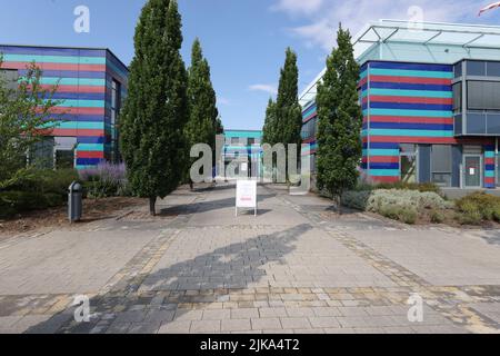 Apolda, Germany. 29th July, 2022. The Robert Koch Hospital Apolda Gmbh ...