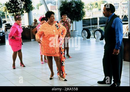 Aretha Franklin & Matt Murphy Film: Blues Brothers 2000 (1996) Characters: Mrs. Murphy & Matt 'Guitar' Murphy  Director: John Landis 06 February 1998   **WARNING** This Photograph is for editorial use only and is the copyright of UNIVERSAL PICTURES and/or the Photographer assigned by the Film or Production Company and can only be reproduced by publications in conjunction with the promotion of the above Film. A Mandatory Credit To UNIVERSAL PICTURES is required. The Photographer should also be credited when known. No commercial use can be granted without written authority from the Film Company. Stock Photo