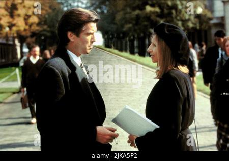 Pierce Brosnan & Barbra Streisand Film: The Mirror Has Two Faces (USA 1996) Characters: Alex & Rose Morgan  Director: Barbra Streisand 15 November 1996   **WARNING** This Photograph is for editorial use only and is the copyright of COLUMBIA and/or the Photographer assigned by the Film or Production Company and can only be reproduced by publications in conjunction with the promotion of the above Film. A Mandatory Credit To COLUMBIA is required. The Photographer should also be credited when known. No commercial use can be granted without written authority from the Film Company. Stock Photo