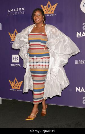 LOS ANGELES - JUL 31:  Vanessa Mbonu at the Heirs of Afrika 5th Annual International Women of Power Awards at the Sheraton Grand Hotel on July 31, 2022 in Los Angeles, CA Stock Photo