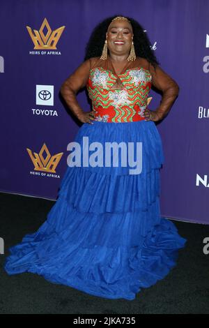 LOS ANGELES - JUL 31:  Koshie Mills at the Heirs of Afrika 5th Annual International Women of Power Awards at the Sheraton Grand Hotel on July 31, 2022 in Los Angeles, CA Stock Photo