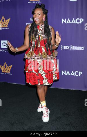 LOS ANGELES - JUL 31:  Tabitha Brown at the Heirs of Afrika 5th Annual International Women of Power Awards at the Sheraton Grand Hotel on July 31, 2022 in Los Angeles, CA Stock Photo