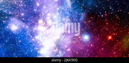 Deep space. High definition star field background . Starry outer space background texture . Colorful Starry Night Sky Outer Space background Stock Photo