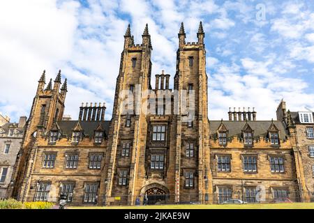 Edinburgh city centre , school of divinity historic building,Scotland,UK Stock Photo