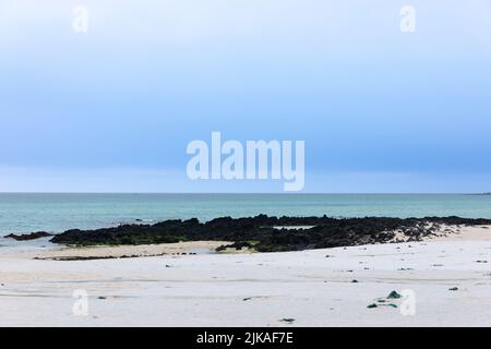 Gwakji Beach in Jeju Island of Korea Stock Photo