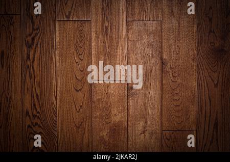 Background, pattern, wood. Background texture of tongue and groove wooden cladding running vertically Stock Photo