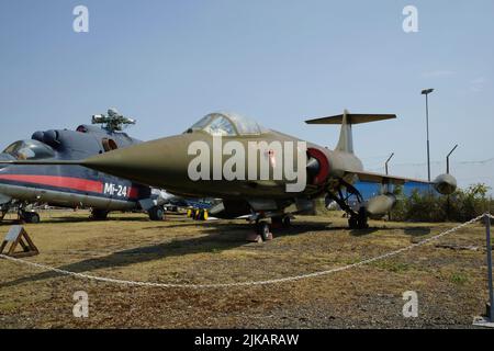 Lockheed F-104 Starfighter,64-17756, Midland Air Museum, Baginton, Coventry, England, United Kingdom, Stock Photo