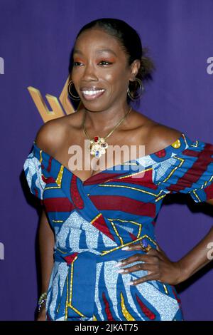 Los Angeles, USA. 31st July, 2022. LOS ANGELES - JUL 31: Estelle at the Heirs of Afrika 5th Annual International Women of Power Awards at the Sheraton Grand Hotel on July 31, 2022 in Los Angeles, CA (Photo by Katrina Jordan/Sipa USA) Credit: Sipa USA/Alamy Live News Stock Photo