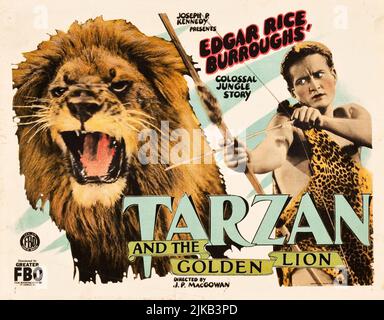 TARZAN AND THE GOLDEN LION (1927), directed by J. P. MCGOWAN. Credit: Robertson-Cole Pictures Corporation / Album Stock Photo