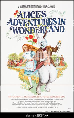 ALICE'S ADVENTURES IN WONDERLAND (1972), directed by WILLIAM STERLING. Stock Photo
