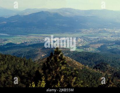 PANORAMICA. Location: EXTERIOR. Tuy. Pontevedra. SPAIN. Stock Photo