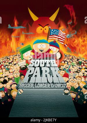 Kyle, Cartman, Stan & Kenny Film: South Park: Bigger Longer & Uncut (1999)   Director: Trey Parker 30 June 1999   **WARNING** This Photograph is for editorial use only and is the copyright of COMEDY CENTRAL and/or the Photographer assigned by the Film or Production Company and can only be reproduced by publications in conjunction with the promotion of the above Film. A Mandatory Credit To COMEDY CENTRAL is required. The Photographer should also be credited when known. No commercial use can be granted without written authority from the Film Company. Stock Photo