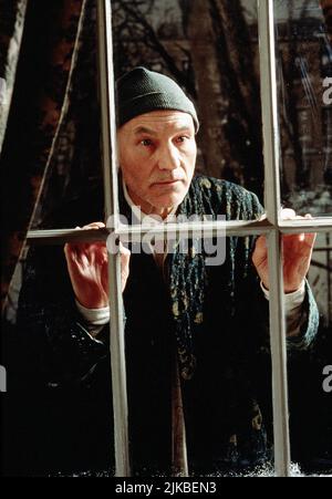 Patrick Stewart Film: A Christmas Carol (1999) Characters: Mr. Ebenezer Scrooge  Director: David Hugh Jones 05 December 1999   **WARNING** This Photograph is for editorial use only and is the copyright of HALLMARK ENTERTAINMENT and/or the Photographer assigned by the Film or Production Company and can only be reproduced by publications in conjunction with the promotion of the above Film. A Mandatory Credit To HALLMARK ENTERTAINMENT is required. The Photographer should also be credited when known. No commercial use can be granted without written authority from the Film Company. Stock Photo