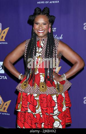 July 31, 2022, Los Angeles, CA, USA: LOS ANGELES - JUL 31:  Tabitha Brown at the Heirs of Afrika 5th Annual International Women of Power Awards at the Sheraton Grand Hotel on July 31, 2022 in Los Angeles, CA (Credit Image: © Kay Blake/ZUMA Press Wire) Stock Photo