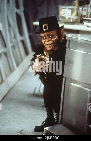 Warwick Davis Film: Leprechaun 4: In Space (USA 1996) Characters: Leprechaun  Director: Brian Trenchard-Smith 25 February 1997   **WARNING** This Photograph is for editorial use only and is the copyright of TRIMARK PICTURES and/or the Photographer assigned by the Film or Production Company and can only be reproduced by publications in conjunction with the promotion of the above Film. A Mandatory Credit To TRIMARK PICTURES is required. The Photographer should also be credited when known. No commercial use can be granted without written authority from the Film Company. Stock Photo