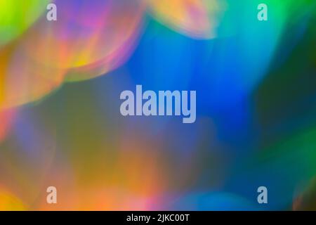 defocused lens flare lights blur illuminated glow Stock Photo