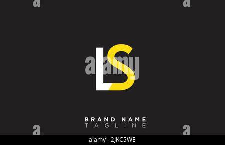 LS Alphabet letters Initials Monogram logo Stock Vector