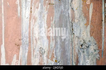 Close up of distressed texture pattern on a metal surface Stock Photo