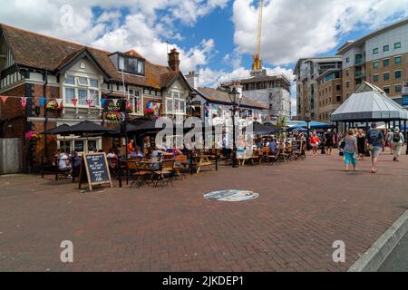 Poole Quay, Bournemouth Stock Photo