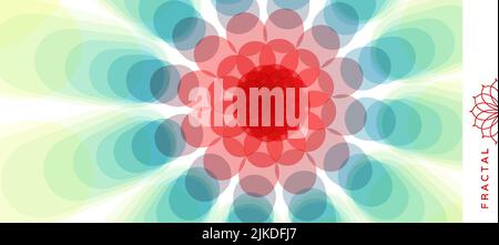 Abstract background with transparent colorful circles and ovals. Vector illustration for print, textile, fabric, package, wrapping or cover. Stock Vector