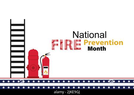 September is National Preparedness month, Vector illustration with ...