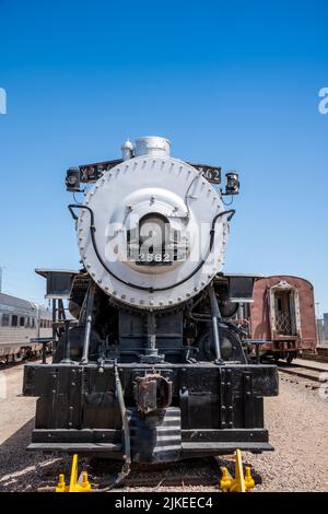 Arizona Railway Museum - Steam Locomotive 2562 Stock Photo