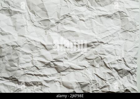 sage green crumpled paper wrinkled background Stock Photo