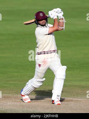 File photo dated 24-09-2021 of Somerset’s Jack Brooks. Somerset have announced that veteran seamer Jack Brooks has signed a new one-year deal. Issue date: Tuesday August 2, 2022. Stock Photo