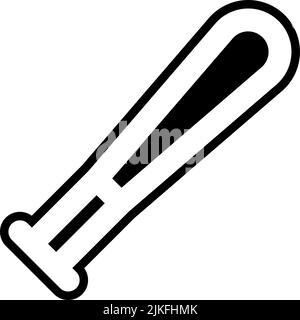 baseball icon black vector illustration. Stock Vector