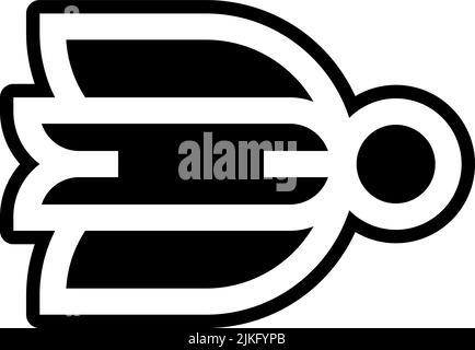 penalty icon black vector illustration. Stock Vector