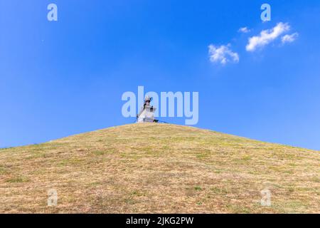 The Lion's Mound, Waterloo, Belgium Stock Photo