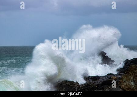 Porthmeor Beach, St.Ives, Cornwall, June 2022 Stock Photo